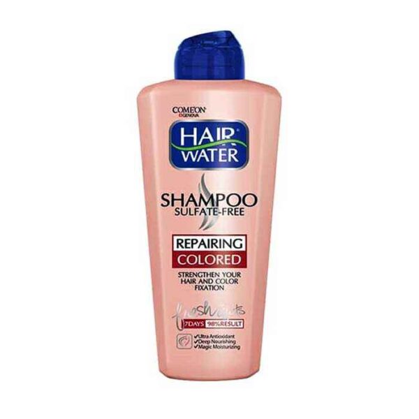 شامپو کامان مدل Hair Water مناسب موهای رنگ شده