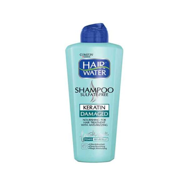 شامپو کامان مدل Hair Water مناسب موهای آسیب دیده