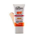 کرم ضد آفتاب SPF50 فاربن مناسب پوست‌های نرمال و خشک